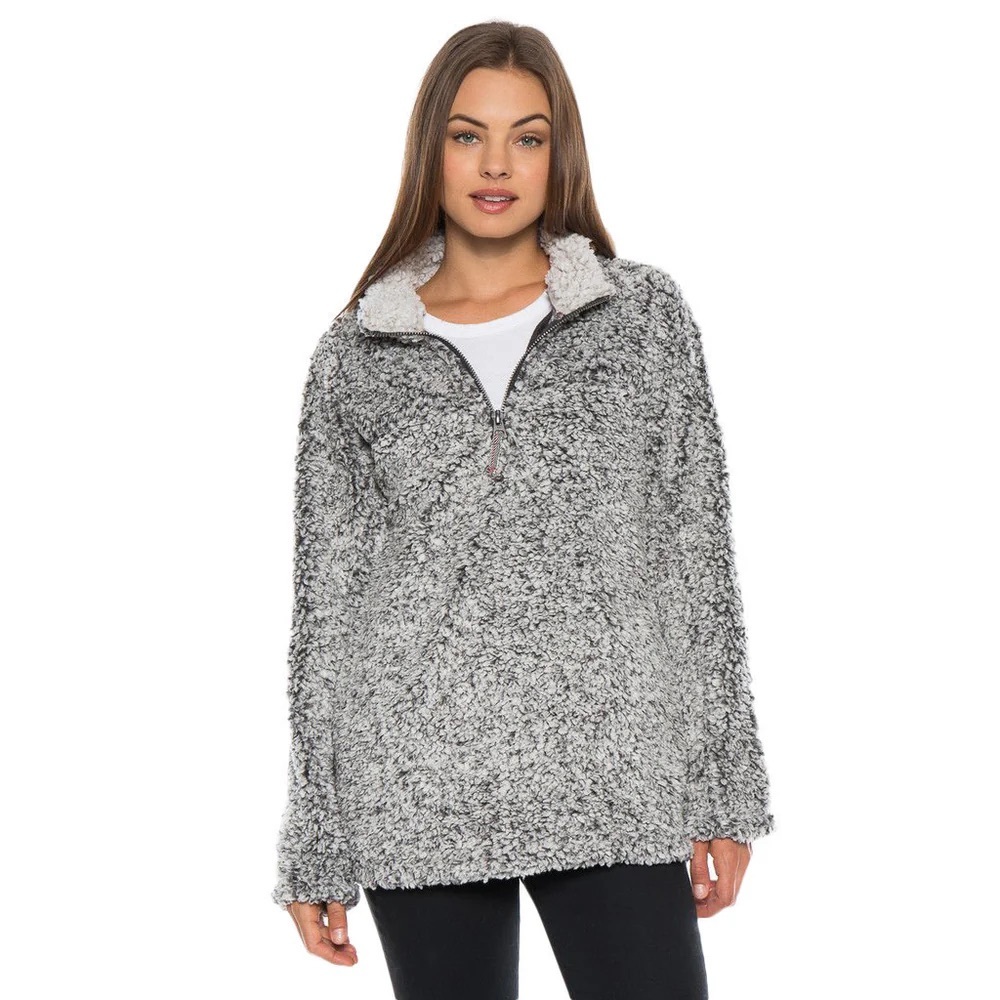 Sherpa Pullover Jacket - image 1